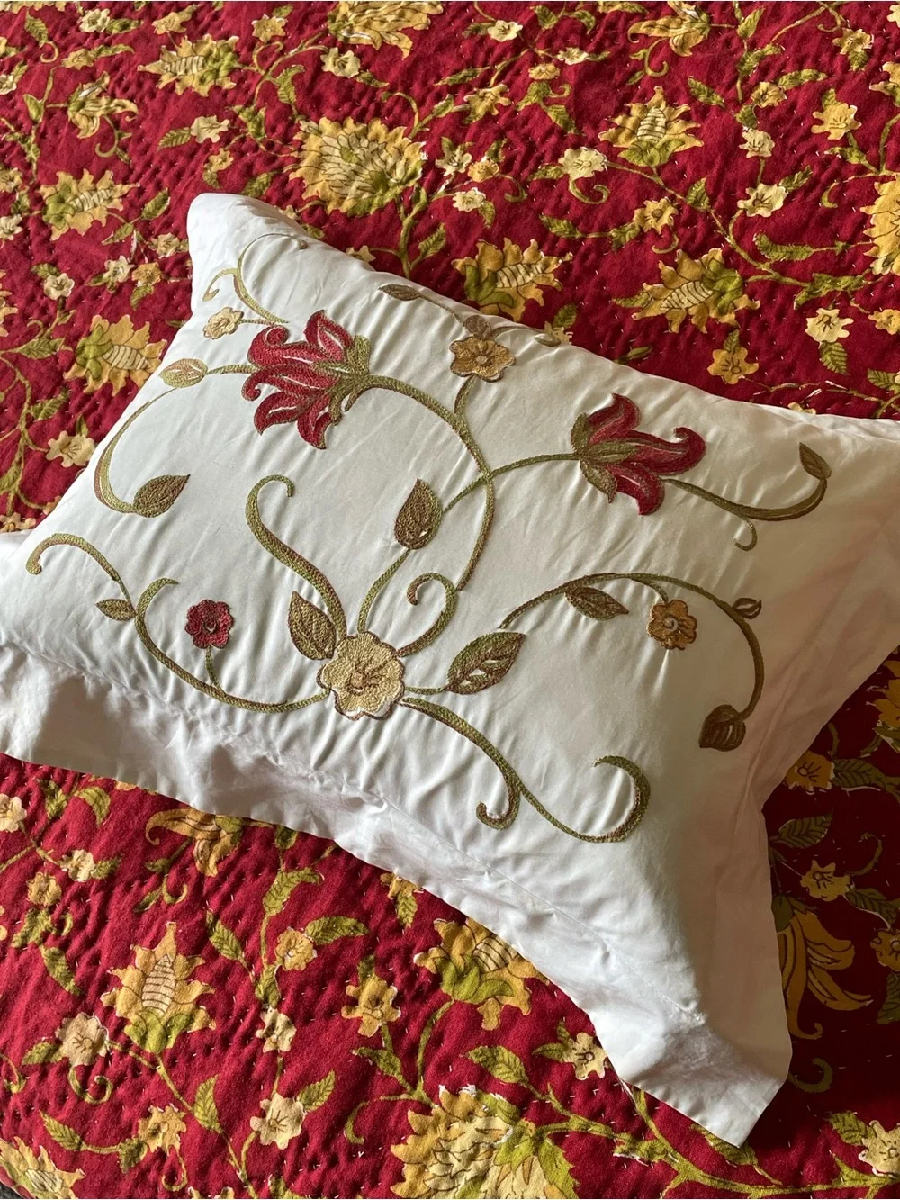 Vintage Pottery Barn Quilt, Shams Set
